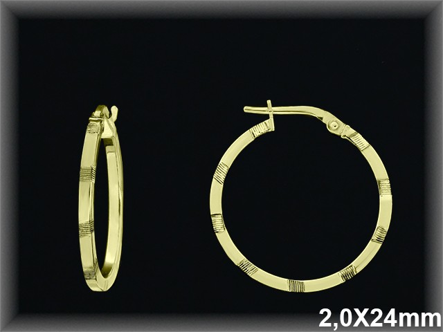 Mayorista de Plata de Aros ref AL125CC  Aros de Plata al por Mayor