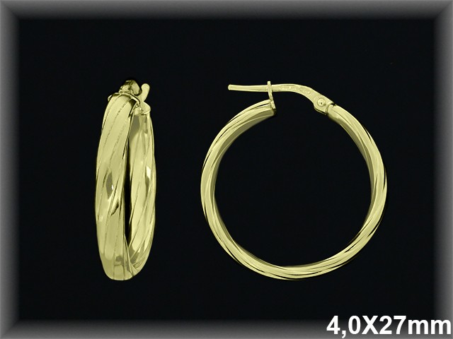 Aros de Plata al Por Mayor ref AL133DC  Mayorista de Aros de Plata