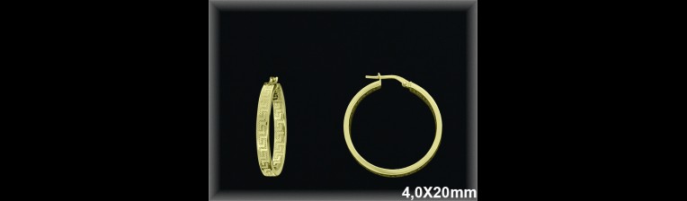Mayorista de Plata de Aros ref AL214BC  Aros de Plata al por Mayor