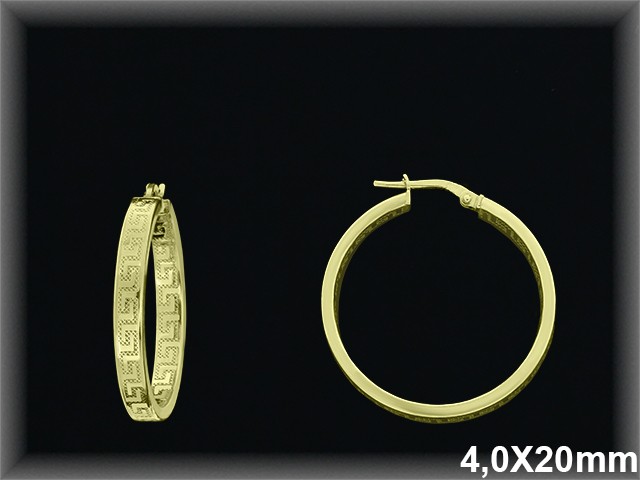 Mayorista de Plata de Aros ref AL214BC  Aros de Plata al por Mayor