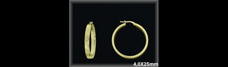 Mayorista de Plata de Aros ref AL214CC  Aros de Plata al por Mayor