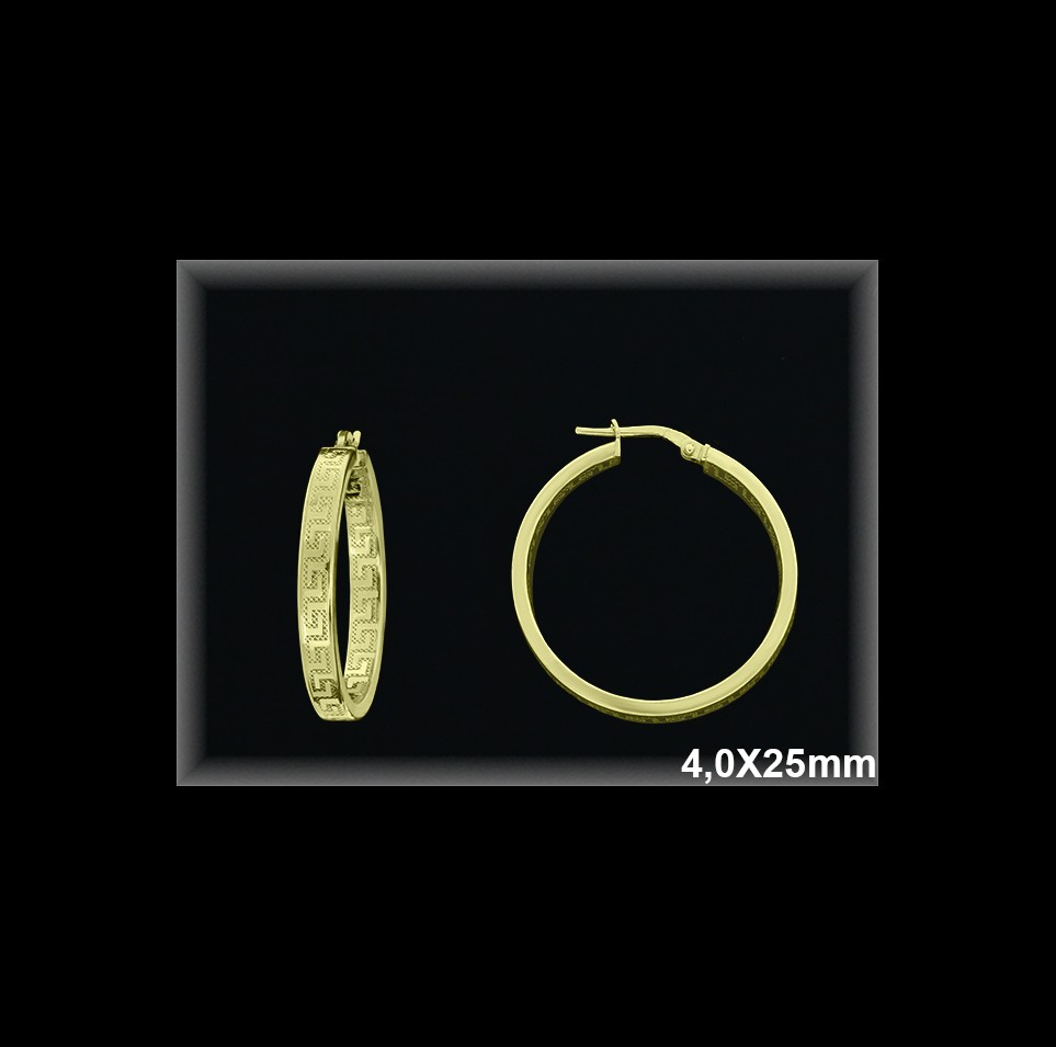 Mayorista de Plata de Aros ref AL214CC  Aros de Plata al por Mayor