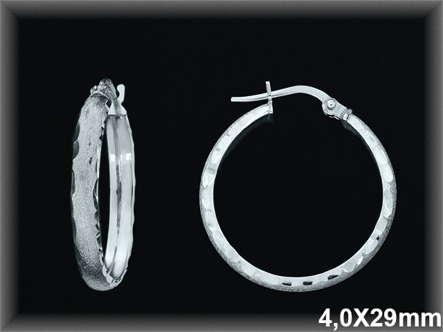 Mayorista de Plata de Aros ref AL221DD  Aros de Plata al por Mayor