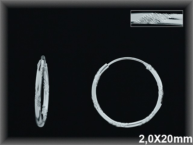 Mayorista de Plata de Aros ref AL273BD  Aros de Plata al por Mayor