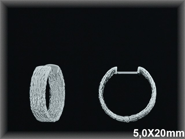 Mayorista de Plata de Aros ref AL319  Aros de Plata al por Mayor