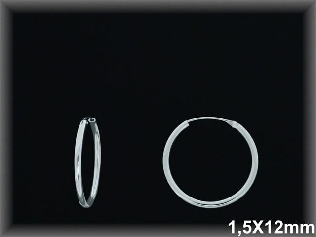 Mayorista de Plata de Aros ref ALQ8012  Aros de Plata al por Mayor