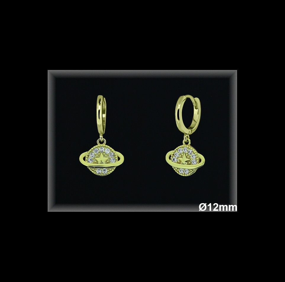 Aros de Plata al Por Mayor ref AZ097C  Mayorista de Aros de Plata