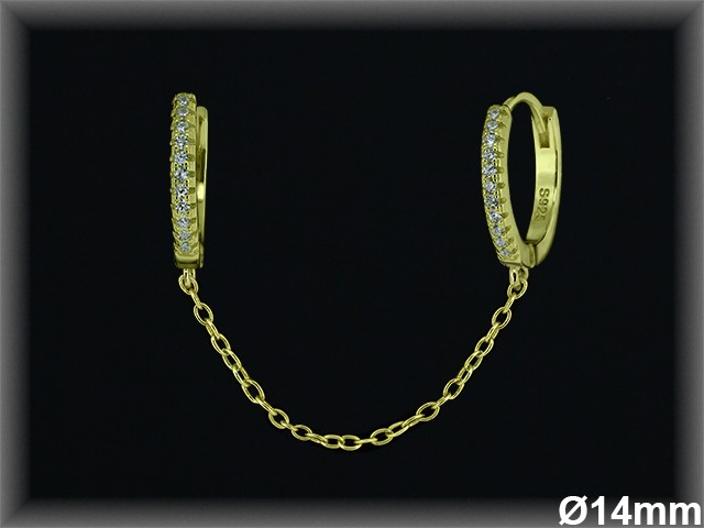 Aros de Plata al Por Mayor ref AZ110C  Mayorista de Aros de Plata