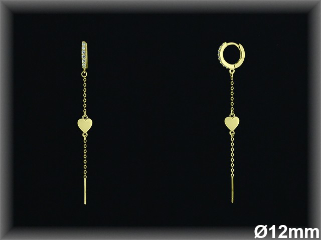 Aros de Plata al Por Mayor ref AZ118C  Mayorista de Aros de Plata