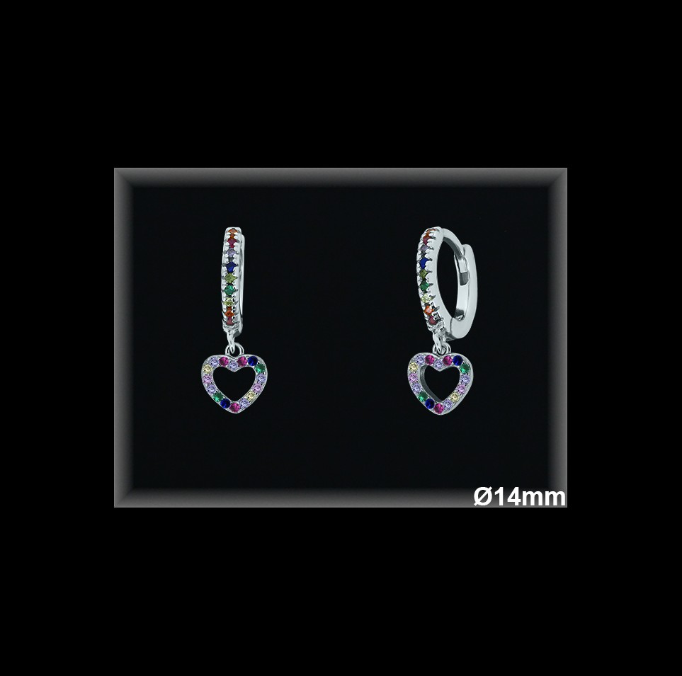 Aros de Plata al Por Mayor ref AZ120T  Mayorista de Aros de Plata
