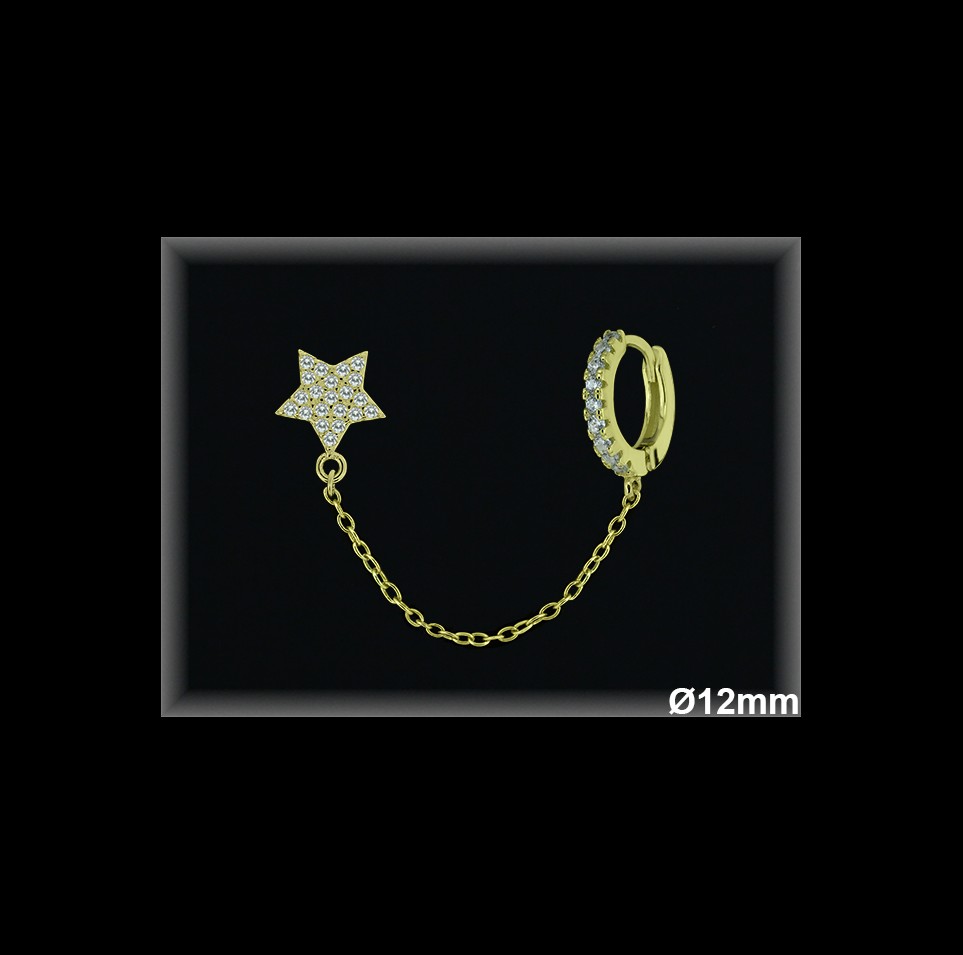 Aros de Plata al Por Mayor ref AZ134C  Mayorista de Aros de Plata