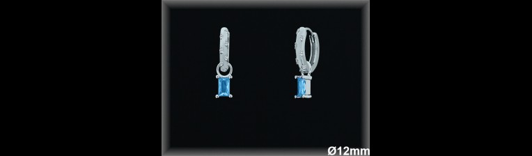 Aros de Plata al Por Mayor ref AZ165G  Mayorista de Aros de Plata