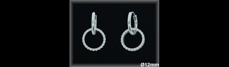 Mayorista de Plata en Pendientes ref AZ176  Pendientes de Plata al por Mayor