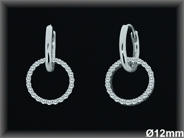 Mayorista de Plata en Pendientes ref AZ176  Pendientes de Plata al por Mayor