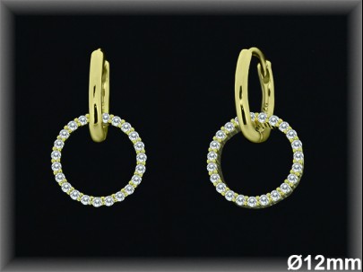 Mayorista de Plata en Pendientes ref AZ176C  Pendientes de Plata al por Mayor