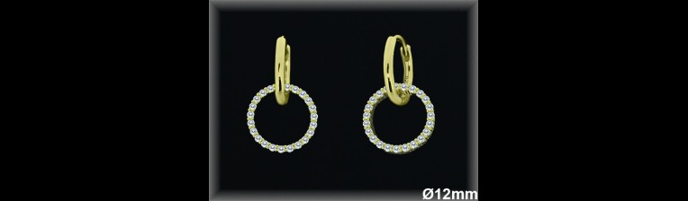 Mayorista de Plata en Pendientes ref AZ176C  Pendientes de Plata al por Mayor
