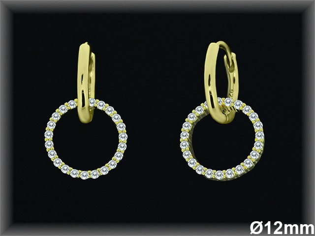 Mayorista de Plata en Pendientes ref AZ176C  Pendientes de Plata al por Mayor