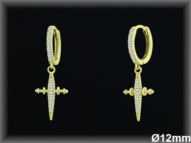 Aros de Plata al Por Mayor ref AZ178C  Mayorista de Aros de Plata