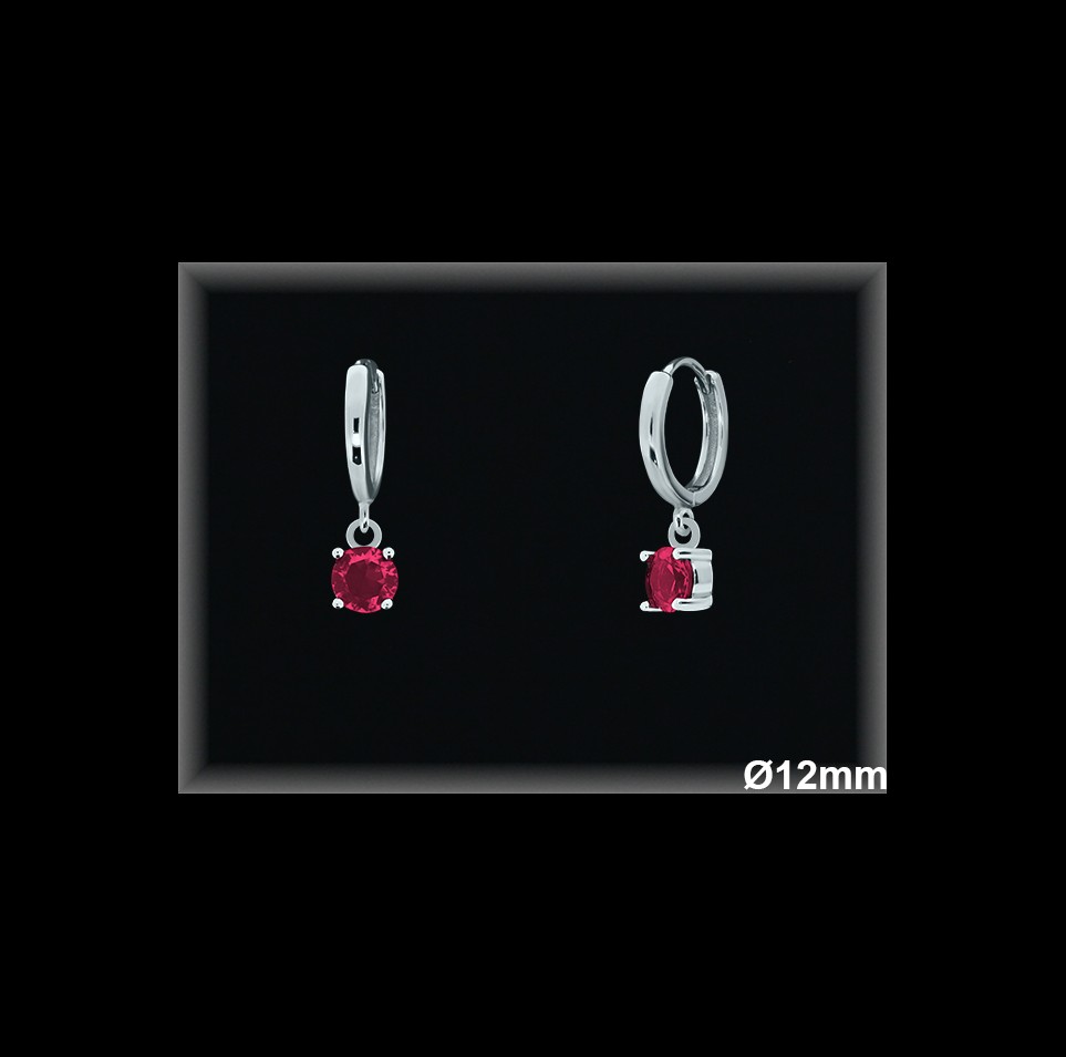 Aros de Plata al Por Mayor ref AZ181R  Mayorista de Aros de Plata