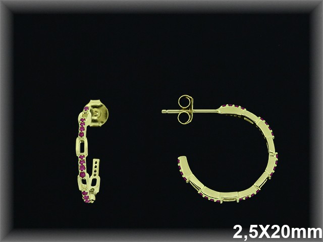 Mayorista de Plata de Aros ref AZ206BCR  Aros de Plata al por Mayor