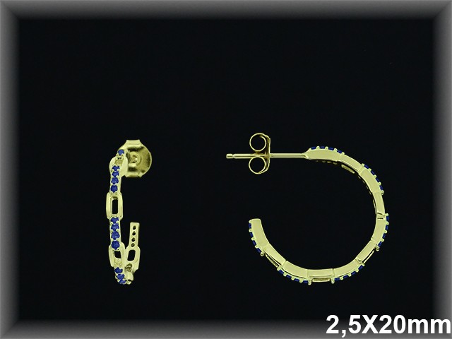 Mayorista de Plata de Aros ref AZ206BCZ  Aros de Plata al por Mayor