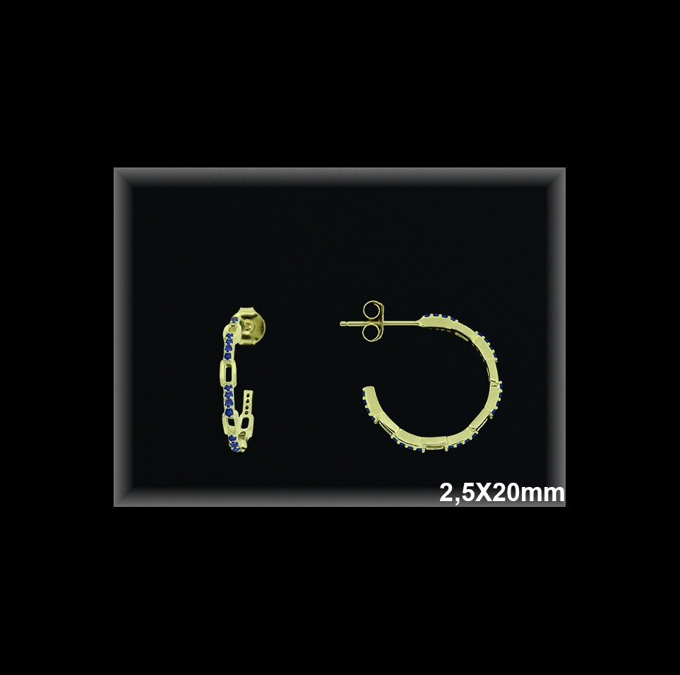 Mayorista de Plata de Aros ref AZ206BCZ  Aros de Plata al por Mayor