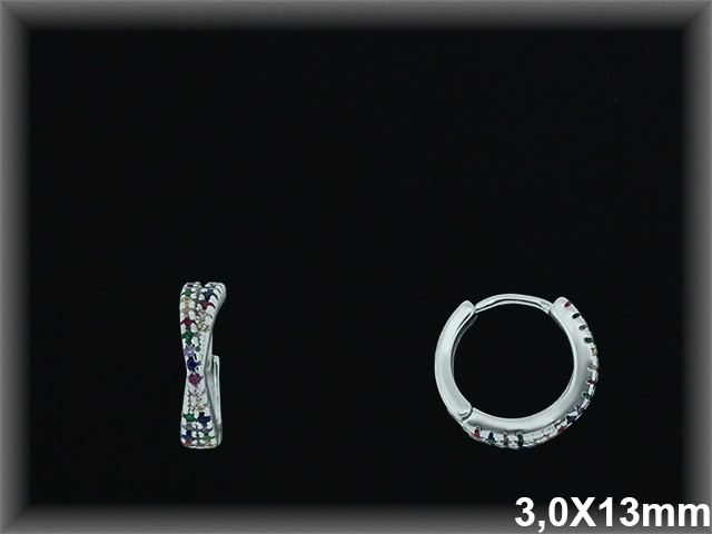 Mayorista de Plata de Aros ref AZ305  Aros de Plata al por Mayor