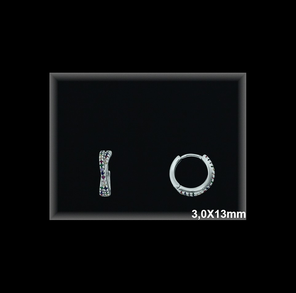 Mayorista de Plata de Aros ref AZ305  Aros de Plata al por Mayor