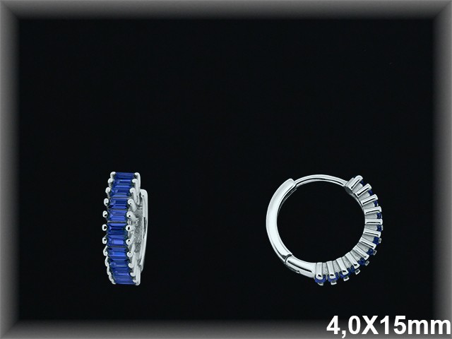 Mayorista de Plata de Aros ref AZ308Z  Aros de Plata al por Mayor