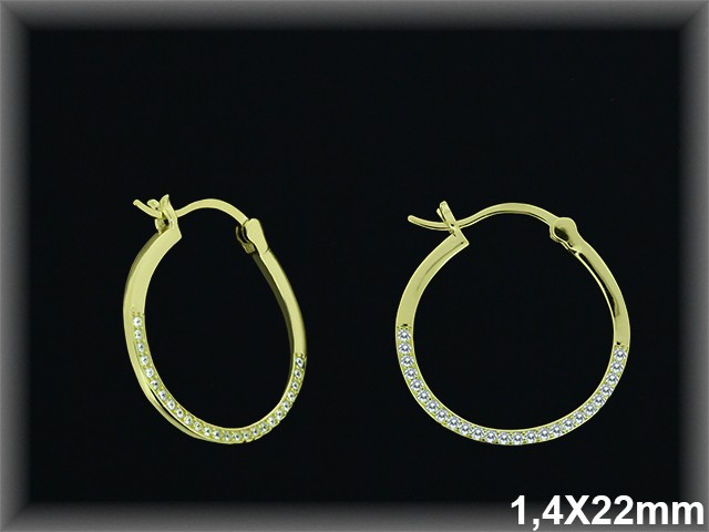 Mayorista de Plata de Aros ref AZ315C  Aros de Plata al por Mayor
