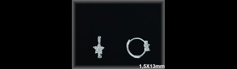 Mayorista de Plata de Aros ref AZ327  Aros de Plata al por Mayor