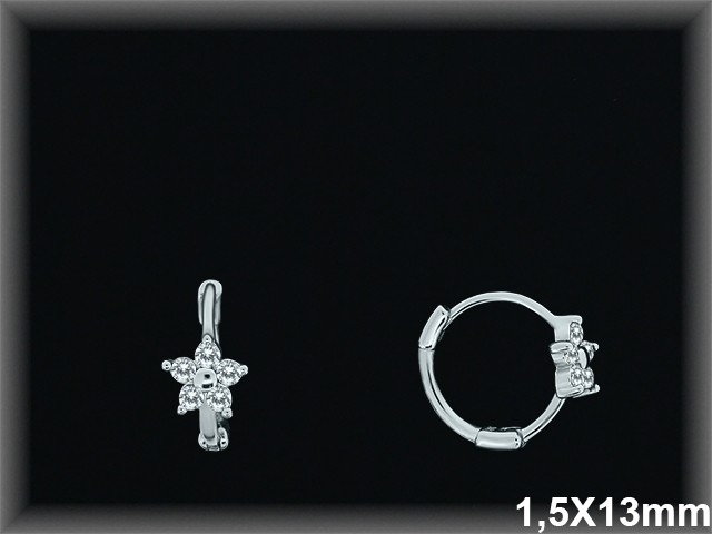 Mayorista de Plata de Aros ref AZ327  Aros de Plata al por Mayor