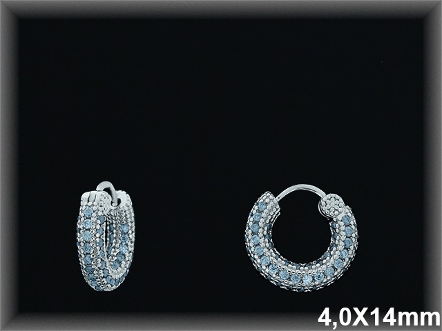 Mayorista de Plata de Aros ref AZ332G  Aros de Plata al por Mayor