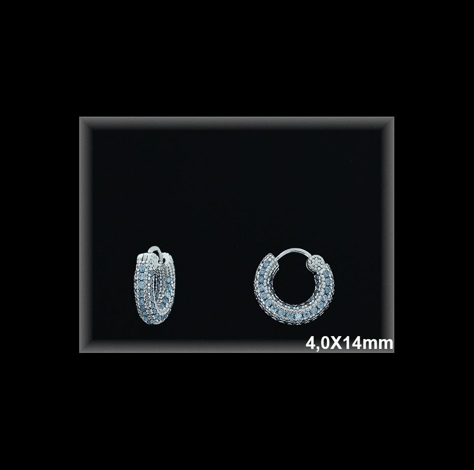 Mayorista de Plata de Aros ref AZ332G  Aros de Plata al por Mayor
