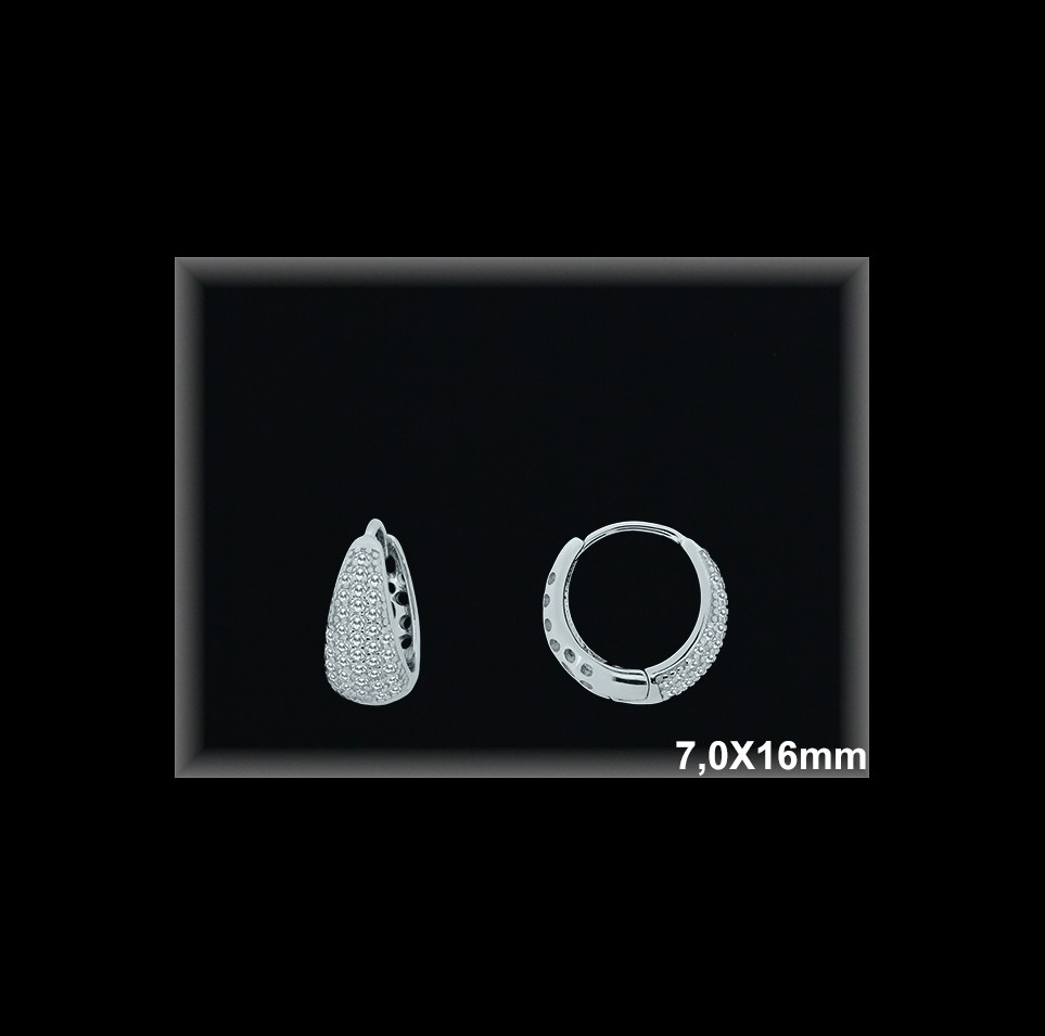 Mayorista de Plata de Aros ref AZ339  Aros de Plata al por Mayor