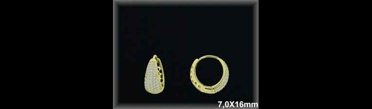 Mayorista de Plata de Aros ref AZ339C  Aros de Plata al por Mayor