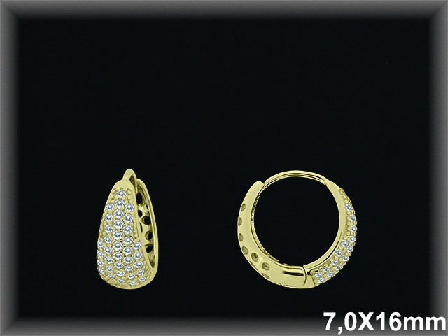 Mayorista de Plata de Aros ref AZ339C  Aros de Plata al por Mayor