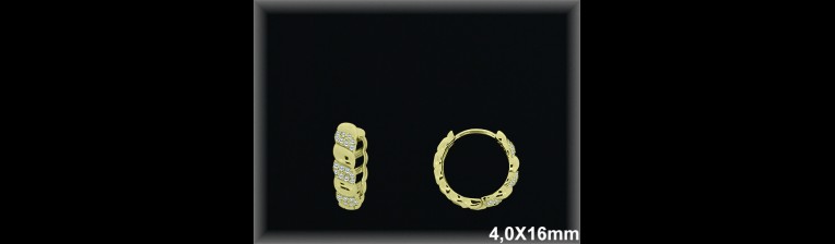 Mayorista de Plata de Aros ref AZ342C  Aros de Plata al por Mayor