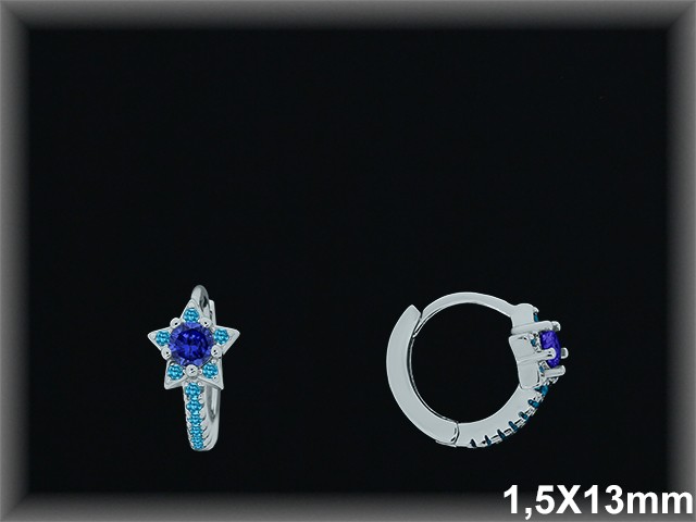 Mayorista de Plata de Aros ref AZ348Z  Aros de Plata al por Mayor