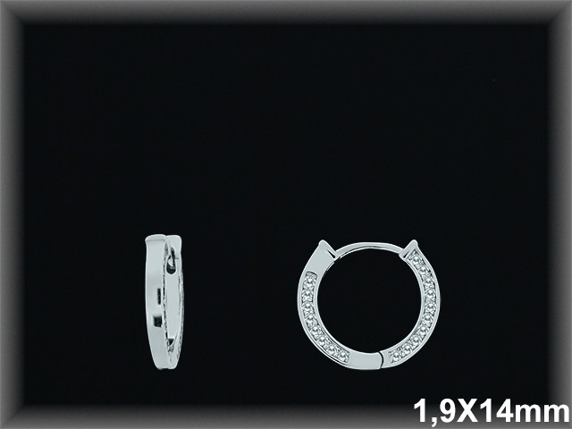 Mayorista de Plata de Aros ref AZ356  Aros de Plata al por Mayor