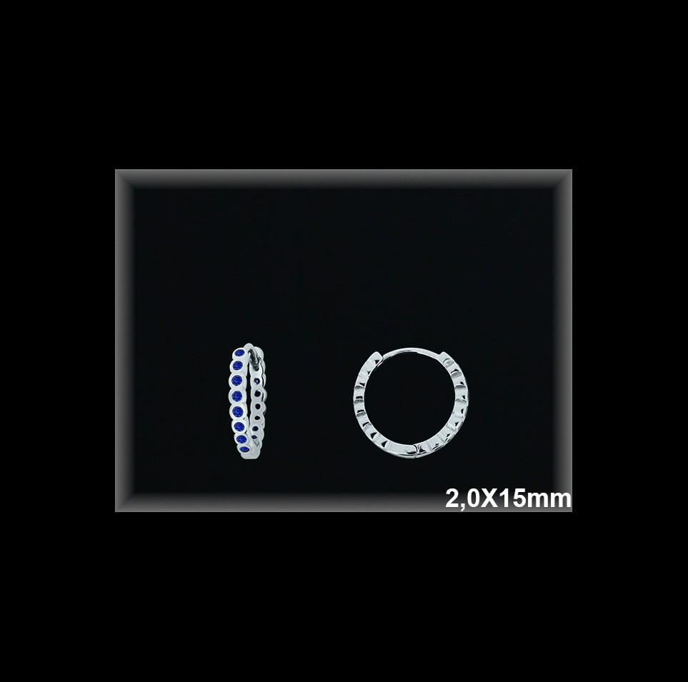 Mayorista de Plata de Aros ref AZ357Z  Aros de Plata al por Mayor