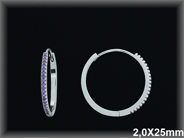 Mayorista de Plata de Aros ref AZ361CA  Aros de Plata al por Mayor