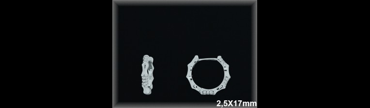 Mayorista de Plata de Aros ref AZ373  Aros de Plata al por Mayor