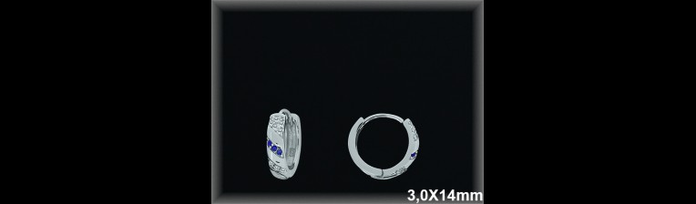 Mayorista de Plata de Aros ref AZ374Z  Aros de Plata al por Mayor