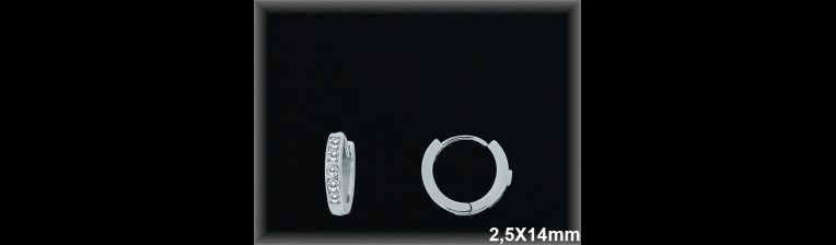 Mayorista de Plata de Aros ref AZ377  Aros de Plata al por Mayor