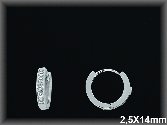 Mayorista de Plata de Aros ref AZ377  Aros de Plata al por Mayor