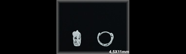 Mayorista de Plata de Aros ref AZ390  Aros de Plata al por Mayor