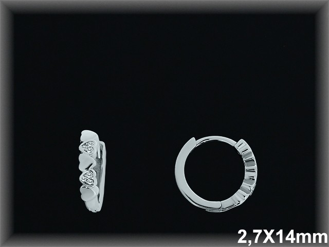 Mayorista de Plata de Aros ref AZ391  Aros de Plata al por Mayor