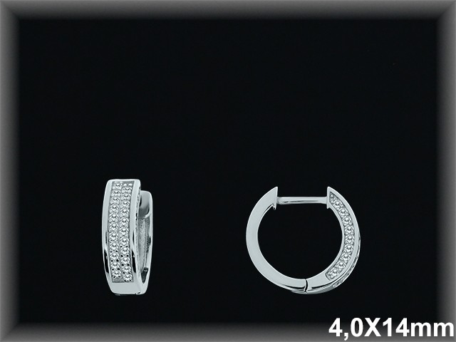 Mayorista de Plata de Aros ref AZ394  Aros de Plata al por Mayor