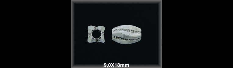 Fornituras de Plata 925 al Por Mayor ref FX207BN | Mayorista